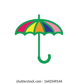 Umbrella icon vector design template