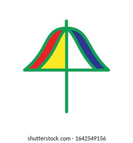 Umbrella icon vector design template