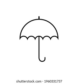 Umbrella icon vector design templates isolated on white background