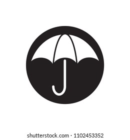 Umbrella icon vector design trendy