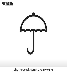 Umbrella icon vector eps 10