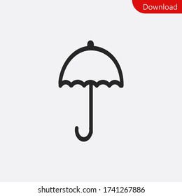 Umbrella icon vector eps 10