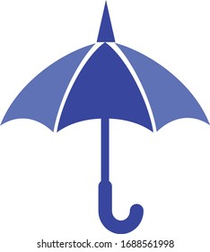 Umbrella icon vector file illustration.