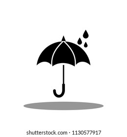Umbrella Icon vector flat design
