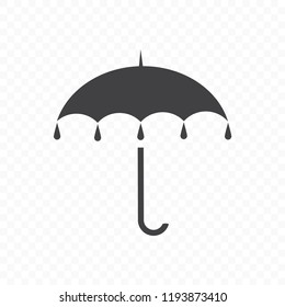 umbrella Icon vector flat design