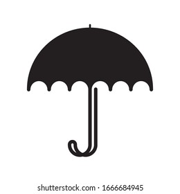 umbrella Icon vector flat design