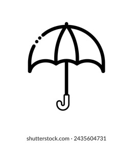 Regenschirm Icon Vektor flaches Design eps 10