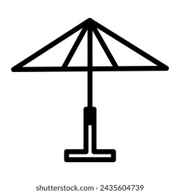 umbrella Icon vector flat design eps 10