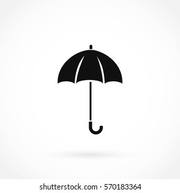 Umbrella icon vector, flat design best vector icon