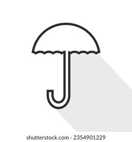Umbrella icon vector graphic recourse