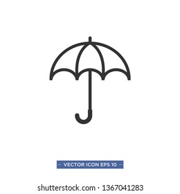 umbrella icon vector illustration