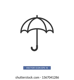 umbrella icon vector illustration