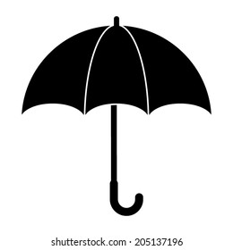 Umbrella icon - vector illustration