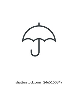 Umbrella icon, umbrella vector illustration