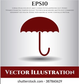 Umbrella icon vector illustration