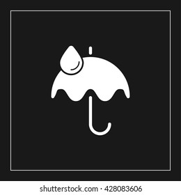 umbrella icon. umbrella vector illustration
