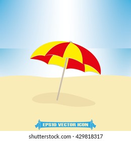 Umbrella icon vector illustration