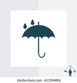 Umbrella icon. vector illustration