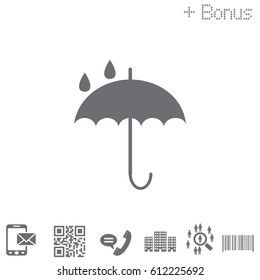 Umbrella icon. vector illustration