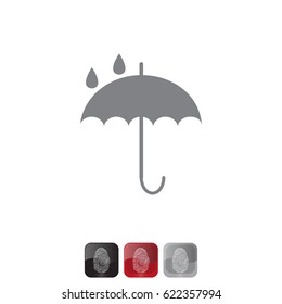 Umbrella icon. vector illustration