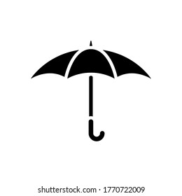 diseño de ilustración de vector de icono paraguas