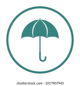 Umbrella icon vector illustration design isolated concept