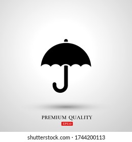 umbrella icon. Vector illustration EPS 10.