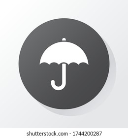 umbrella icon. Vector illustration EPS 10.