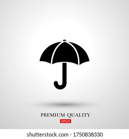 umbrella icon. Vector illustration EPS 10.