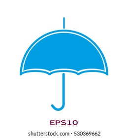 umbrella icon vector illustration EPS 10