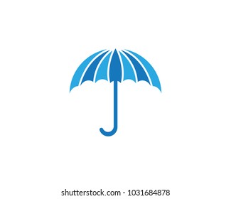 umbrella icon vector illustration logo template design