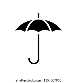 Umbrella Icon Vector Illustration Logo Template