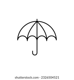 umbrella icon vector illustration logo template design