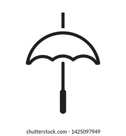 umbrella icon vector illustration template