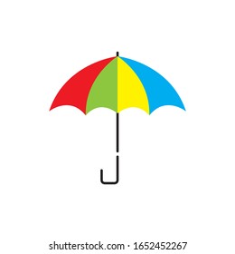 Umbrella Icon Vector Illustration template Design Stock Vector