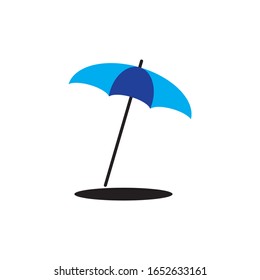Umbrella Icon Vector Illustration template Design Stock Vector