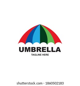 umbrella icon vector illustration template design
