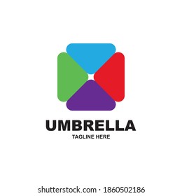 umbrella icon vector illustration template design
