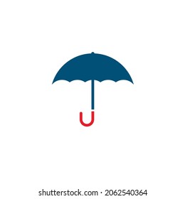 umbrella  icon  vector illustration template web