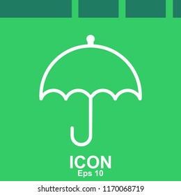 Umbrella icon vector, vector Ilustration