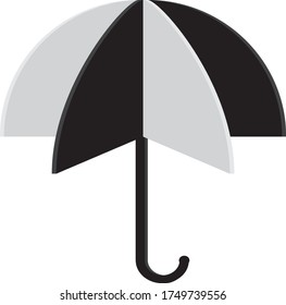 Umbrella Icon Vector Ilustration. Logo Template