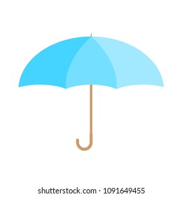 umbrella icon vector isolated meteorology
