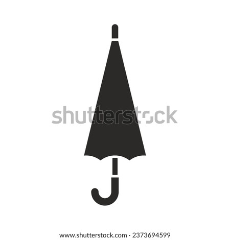 Umbrella icon. Vector icon isolated on white background.