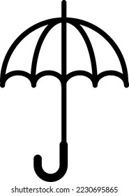 umbrella icon vector logo template illustration on white background..eps
