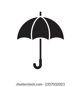 Umbrella icon vector on trendy design