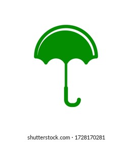 Umbrella icon vector on white background