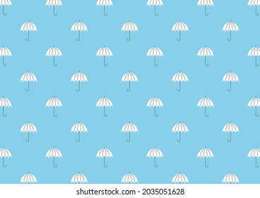 Umbrella icon vector. Umbrella pattern wallpaper.