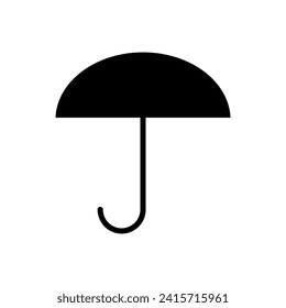 Vector de icono del paraguas. icono de símbolo de paraguas