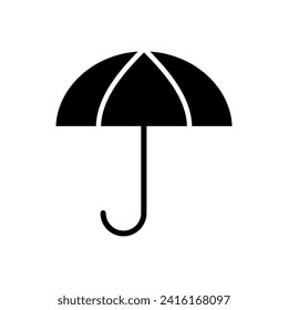 Umbrella icon vector. umbrella sign icon