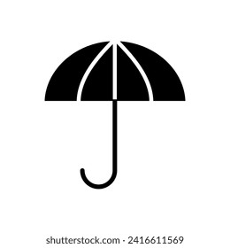 Umbrella icon vector. umbrella sign icon
